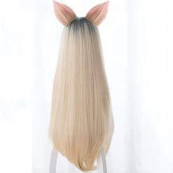 80cm League Of Legends LOL K/DA Ahri MV Version Cosplay Wig -Cosplay Shopper Store COS 019 03 91