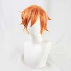 Orange 30cm Project Sekai: Colorful Stage Feat. Hatsune Miku Vivid BAD SQUAD Shinonome Akito Cosplay Wig -Cosplay Shopper Store COS 020 01 218 1