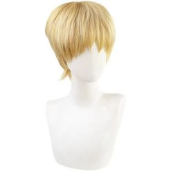 Gold 30cm Attack On Titan: The Final Season Armin Arlert Cosplay Wig