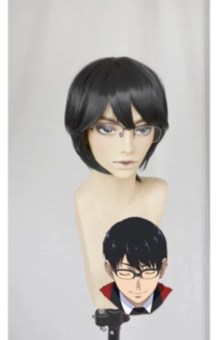 Black 30cm Kakegurui - Compulsive Gambler Kaede Manyuda Cosplay Wig 3 Black 30cm Kakegurui - Compulsive Gambler Kaede Manyuda Cosplay Wig