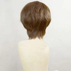 Brown 30cm Fire Force Takehisa Hinawa Cosplay Wig -Cosplay Shopper Store COS 020 03 114