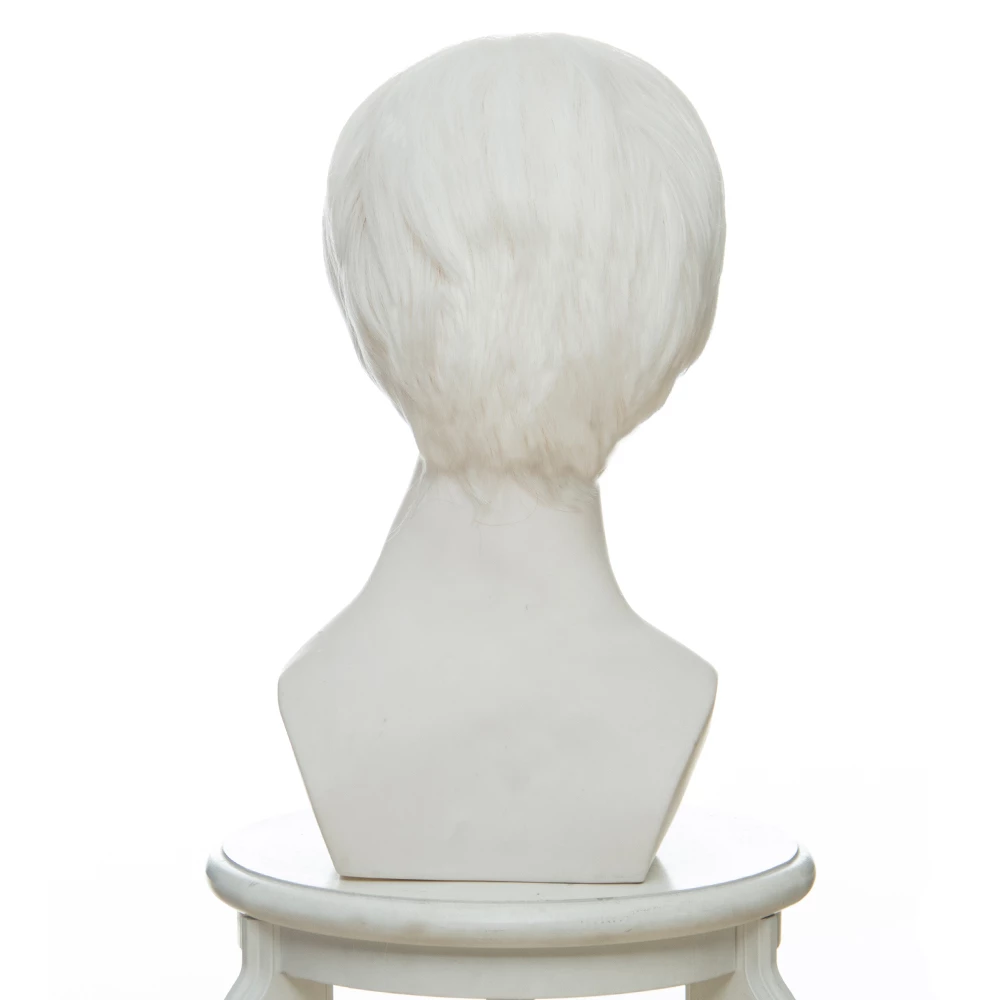 White 30cm Land Of The Lustrous Cairngorm Cosplay Wig 5 White 30cm Land Of The Lustrous Cairngorm Cosplay Wig - Image 3