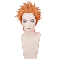Orange 30cm Wotakoi: Love Is Hard For Otaku Wotaku Ni Koi Wa Tarou Kabakura Cosplay Wig