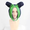 Green And Purple 35cm JoJo's Bizarre Adventure Jolyne Cujoh Cosplay Wig -Cosplay Shopper Store COS 021 01 187