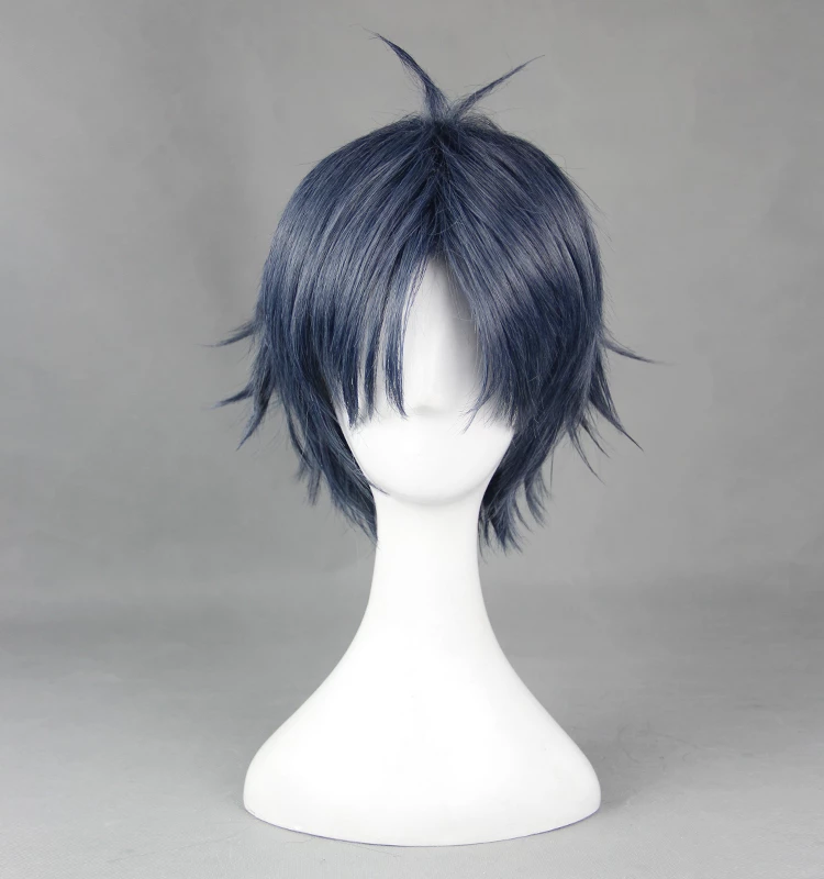 Blue 30cm Charlotte Jojiro Takajo Cosplay Wig 3 Blue 30cm Charlotte Jojiro Takajo Cosplay Wig