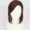 Brown 35cm The Last Of Us Part II Ellie Cosplay Wig -Cosplay Shopper Store COS 022 01 202