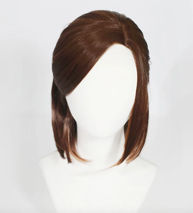 Brown 35cm The Last Of Us Part II Ellie Cosplay Wig 4 Brown 35cm The Last Of Us Part II Ellie Cosplay Wig - Image 2
