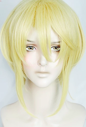 Gold 30cm Moriarty The Patriot William James Moriarty Cosplay Wig 3 Gold 30cm Moriarty The Patriot William James Moriarty Cosplay Wig