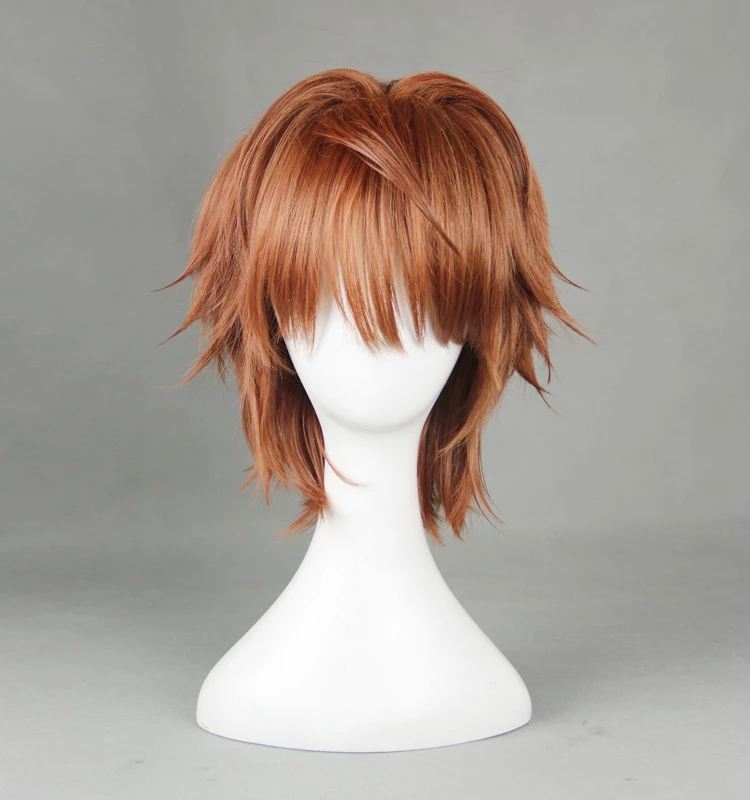 Brown 40cm To Love-Ru Rito Yuuki Cosplay Wig 3 Brown 40cm To Love-Ru Rito Yuuki Cosplay Wig