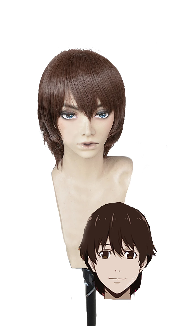 Brown 30cm Kakegurui - Compulsive Gambler Ryota Suzui Cosplay Wig 3 Brown 30cm Kakegurui - Compulsive Gambler Ryota Suzui Cosplay Wig