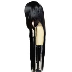 Black 100cm Fire Force Joker Cosplay Wig 8 Black 100cm Fire Force Joker Cosplay Wig -Cosplay Shopper Store COS 022 02 130