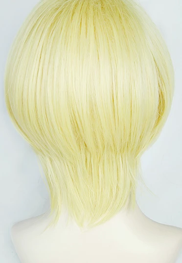 Gold 30cm Moriarty The Patriot William James Moriarty Cosplay Wig 5 Gold 30cm Moriarty The Patriot William James Moriarty Cosplay Wig - Image 3