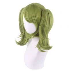 Green 35cm Danganronpa Monaca Towa Cosplay Wig 8 Green 35cm Danganronpa Monaca Towa Cosplay Wig -Cosplay Shopper Store COS 022 02 225