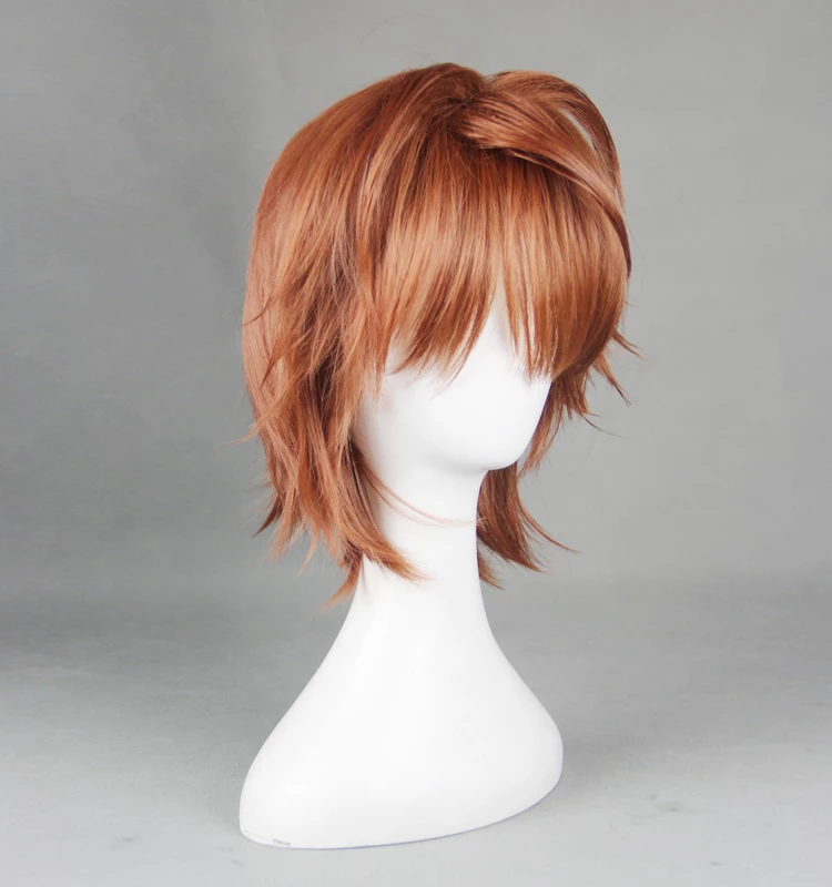 Brown 40cm To Love-Ru Rito Yuuki Cosplay Wig 4 Brown 40cm To Love-Ru Rito Yuuki Cosplay Wig - Image 2