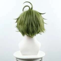 Green 35cm Danganronpa V3: Killing Harmony Rantaro Amami Cosplay Wig 6 Green 35cm Danganronpa V3: Killing Harmony Rantaro Amami Cosplay Wig -Cosplay Shopper Store COS 022 02 41
