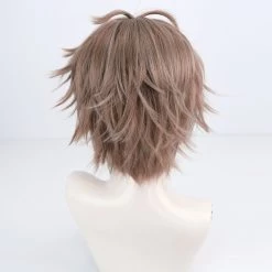 Brown 35cm Virtual YouTuber Alban Knox Cosplay Wig 9 Brown 35cm Virtual YouTuber Alban Knox Cosplay Wig -Cosplay Shopper Store COS 022 03 175