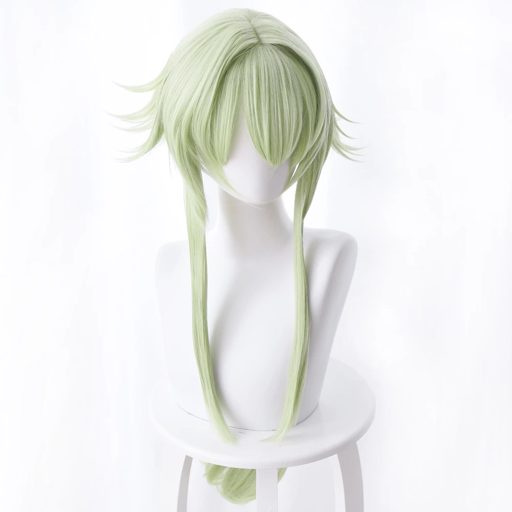 Green 80cm Goblin Slayer Yousei Yunde Cosplay Wig 3 Green 80cm Goblin Slayer Yousei Yunde Cosplay Wig