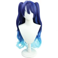 80cm Virtual YouTuber Amamiya Kokoro Cosplay Wig