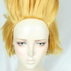 Yellow 35cm My Hero Academia Young Present Mic Cosplay Wig