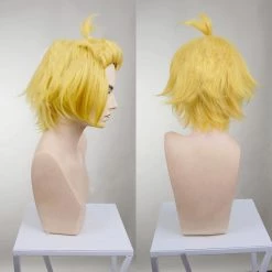 Gold 30cm Fire Force Arthur Boyle Cosplay Wig -Cosplay Shopper Store COS 023 03 102