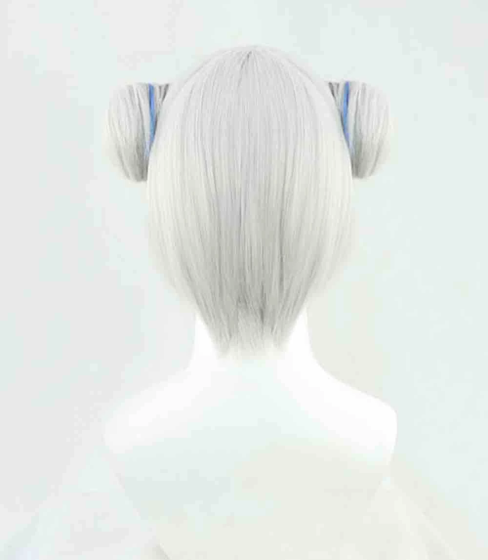 30cm Virtual YouTuber Gawr Gura Cosplay Wig 6 30cm Virtual YouTuber Gawr Gura Cosplay Wig - Image 4