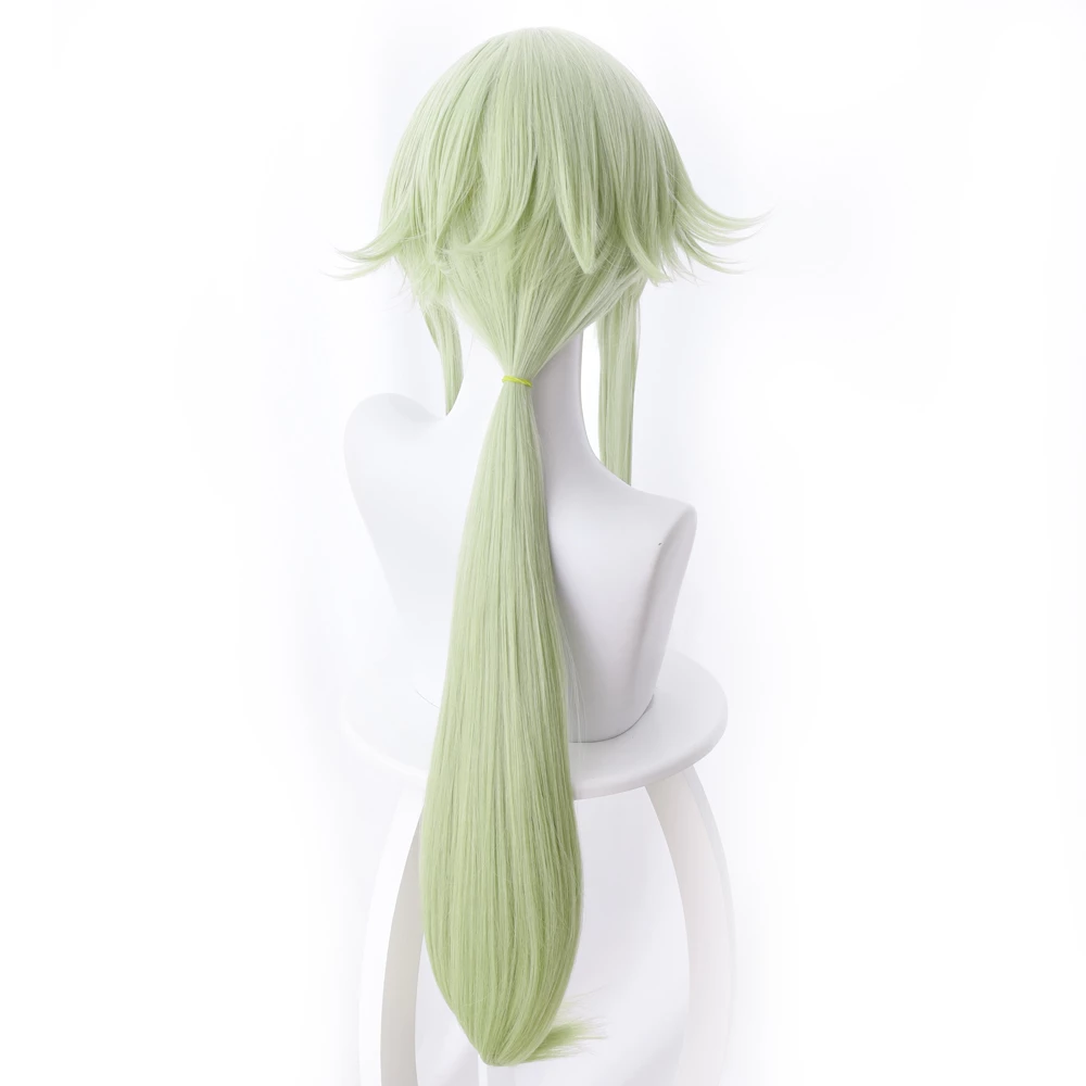 Green 80cm Goblin Slayer Yousei Yunde Cosplay Wig 6 Green 80cm Goblin Slayer Yousei Yunde Cosplay Wig - Image 4