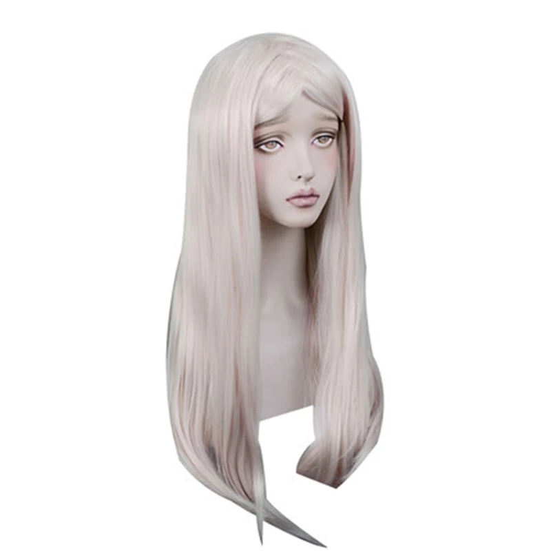 Pink 60cm Fire Force Princess Hibana Cosplay Wig 4 Pink 60cm Fire Force Princess Hibana Cosplay Wig - Image 2