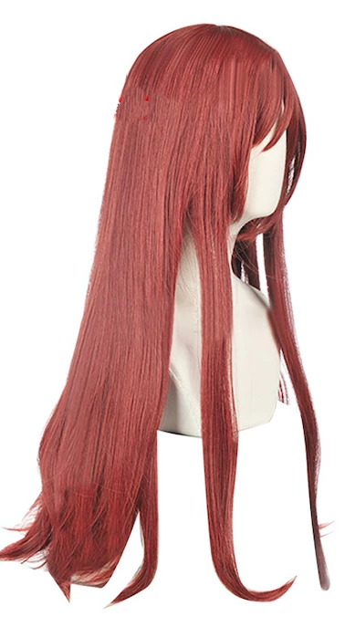 Red Brown 80cm THE IDOLM@STER: Shiny Colors Alstroemeria Tenka Osaki Cosplay Wig 4 Red Brown 80cm THE IDOLM@STER: Shiny Colors Alstroemeria Tenka Osaki Cosplay Wig - Image 2