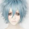 Blue 30cm My Hero Academia Tomura Shigaraki Cosplay Wig 1 Blue 30cm My Hero Academia Tomura Shigaraki Cosplay Wig -Cosplay Shopper Store COS 024 01 79
