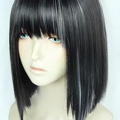 Black And Silver 35cm Sekiro: Shadows Die Twice The Divine Heir Kuro Cosplay Wig 8 Black And Silver 35cm Sekiro: Shadows Die Twice The Divine Heir Kuro Cosplay Wig -Cosplay Shopper Store COS 024 02 130