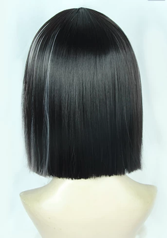 Black And Silver 35cm Sekiro: Shadows Die Twice The Divine Heir Kuro Cosplay Wig 6 Black And Silver 35cm Sekiro: Shadows Die Twice The Divine Heir Kuro Cosplay Wig - Image 4