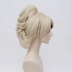 Light Gold 30cm Final Fantasy XV Lunafreya Nox Fleuret Cosplay Wig 8 Light Gold 30cm Final Fantasy XV Lunafreya Nox Fleuret Cosplay Wig -Cosplay Shopper Store COS 024 03 40