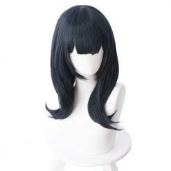 Black 50cm SSSS.GRIDMAN Takarada Rikka Cosplay Wig
