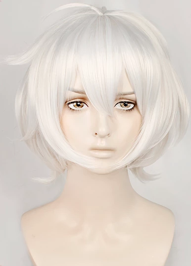 White 30cm Backflip!! Mashiro Tsukiyuki Cosplay Wig 4 White 30cm Backflip!! Mashiro Tsukiyuki Cosplay Wig - Image 2