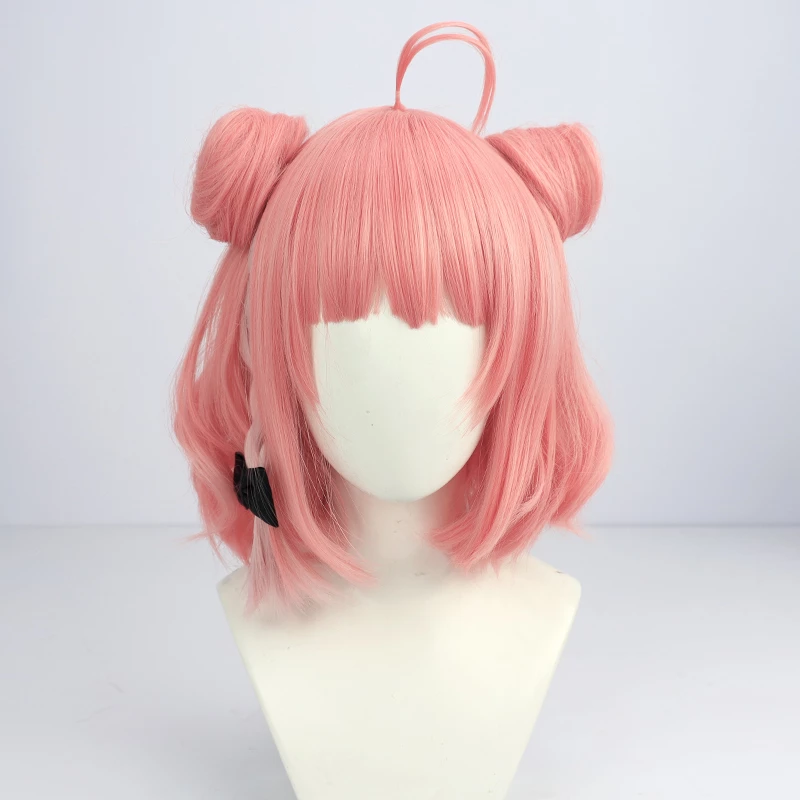 Pink 35cm Virtual YouTuber Sasaki Saku Cosplay Wig 4 Pink 35cm Virtual YouTuber Sasaki Saku Cosplay Wig - Image 2