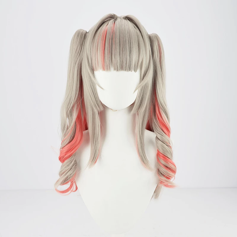 60cm Virtual YouTuber Makaino Ririmu Cosplay Wig 4 60cm Virtual YouTuber Makaino Ririmu Cosplay Wig - Image 2