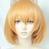 Gold 30cm Kemono Friends Serval Cosplay Wig 2 Gold 30cm Kemono Friends Serval Cosplay Wig -Cosplay Shopper Store COS 025 01 65