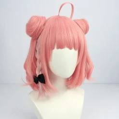 Pink 35cm Virtual YouTuber Sasaki Saku Cosplay Wig 8 Pink 35cm Virtual YouTuber Sasaki Saku Cosplay Wig -Cosplay Shopper Store COS 025 02 215