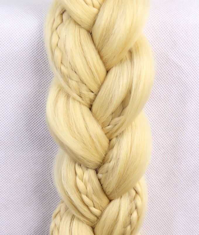 Gold 120cm Tangled Rapunzel Cosplay Wig 5 Gold 120cm Tangled Rapunzel Cosplay Wig - Image 3