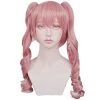 Pink 60cm Steins;Gate 0 Faris NyanNyan Rumiho Akiha Cosplay Wig -Cosplay Shopper Store COS 026 01 110