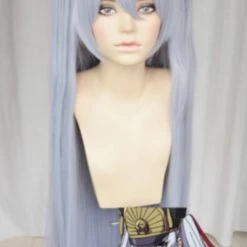 Grey 150cm Re:Creators Altair Military Uniform Princess Cosplay Wig