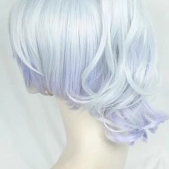Silver And Purple 40cm Sengoku Night Blood Senbura Ranmanru Mori Cosplay Wig -Cosplay Shopper Store COS 026 02 65
