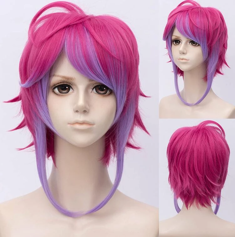 40cm Division Rap Battle Amemura Ramuda Fling Posse Easy R Cosplay Wig 4 40cm Division Rap Battle Amemura Ramuda Fling Posse Easy R Cosplay Wig - Image 2