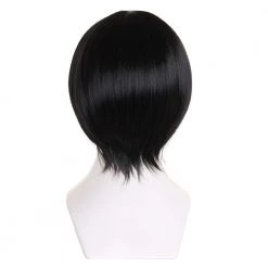 Black 35cm Haven't You Heard? I'm Sakamoto Cosplay Wig -Cosplay Shopper Store COS 026 03 36