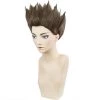 Brown 30cm Dr. Stone Taiju Oki Cosplay Wig 1 Brown 30cm Dr. Stone Taiju Oki Cosplay Wig -Cosplay Shopper Store COS 027 01 164