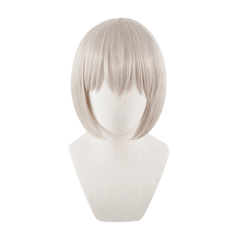 Grey 30cm BanG Dream! Afterglow Aoba Moca Cosplay Wig 3 Grey 30cm BanG Dream! Afterglow Aoba Moca Cosplay Wig