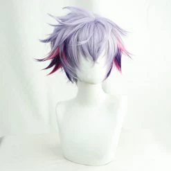 30cm Virtual YouTuber Fuwa Minato Cosplay Wig