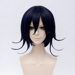 Blue 30cm Danganronpa V3: Killing Harmony Kokichi Oma Cosplay Wig