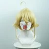 Yellow 32cm Saga Of Tanya The Evil Yojo Senki Tanya Von Degurechaff Cosplay Wig -Cosplay Shopper Store COS 027 01 63