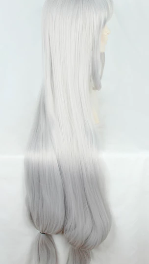 Silver 120cm Arknights Skadi The Corrupting Heart Cosplay Wig 5 Silver 120cm Arknights Skadi The Corrupting Heart Cosplay Wig - Image 3